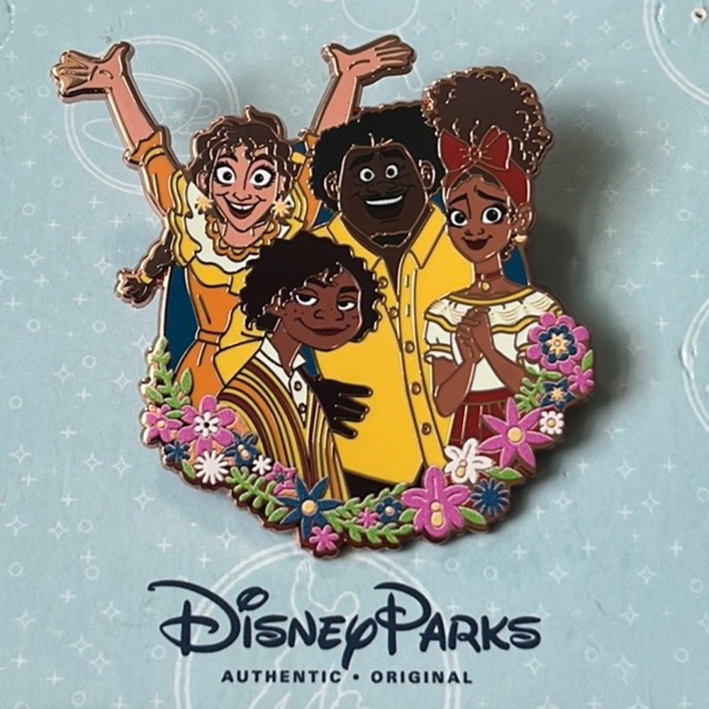 Disney Parks Encanto Familia Madrigal Family Rose Gold Pin